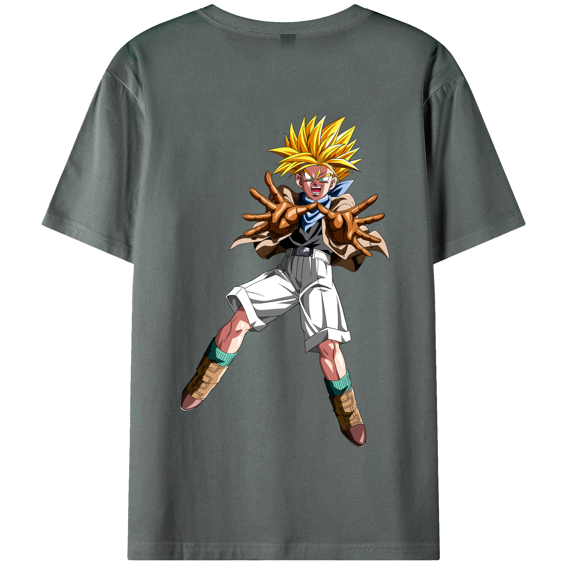 （画像用） ドラゴンボール DRAGON BALL 綿100％半袖Tシャツ（背面プリント）